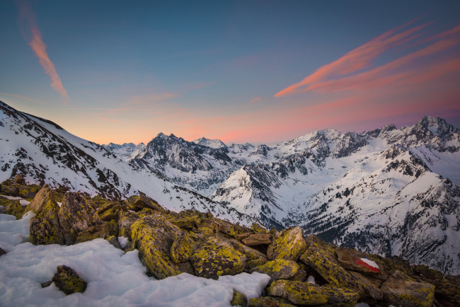 Обои картинки фото природа, горы, простор