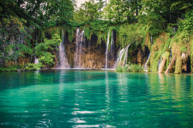 Обои картинки фото природа, водопады, простор