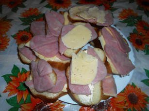 Картинка еда бутерброды +гамбургеры +канапе сыр хлеб колбаса