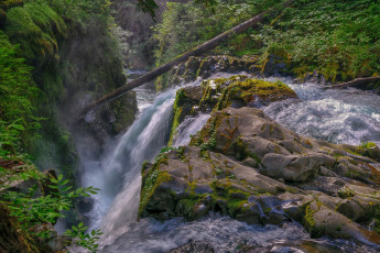 Картинка природа водопады простор