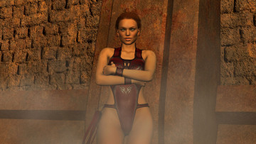 Картинка 3д+графика фантазия+ fantasy взгляд фон девушки