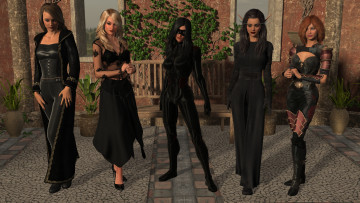 Картинка 3д+графика фантазия+ fantasy взгляд фон девушки