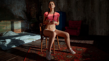 Картинка девушка девушки -unsort+ брюнетки темноволосые модель