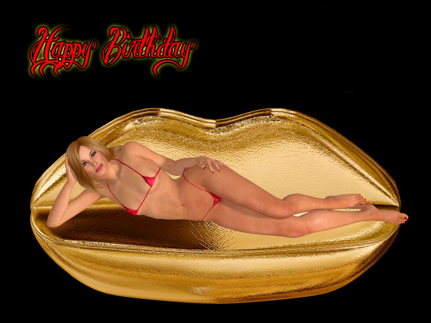 Обои картинки фото 3д графика, праздники , holidays, взгляд, девушка, фон