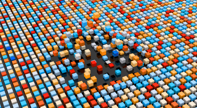 Обои картинки фото векторная графика, -графика , graphics, цвет, кубики, форма