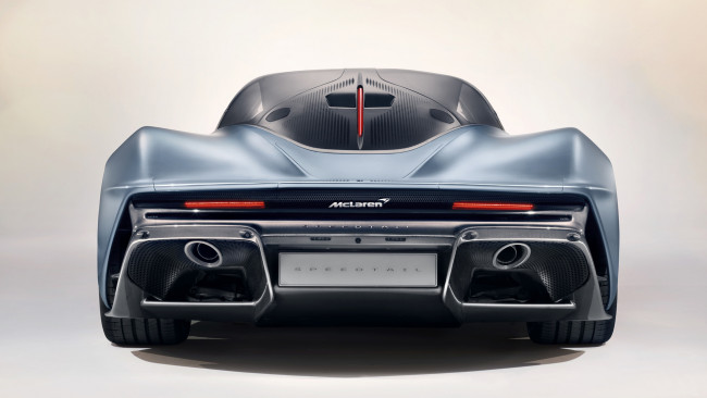 Обои картинки фото 2019 mclaren speedtail, автомобили, mclaren, 2019, speedtail, макларен, rear, view