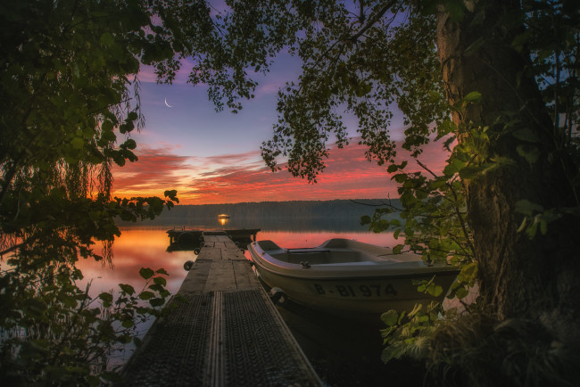 Обои картинки фото nice, корабли, лодки,  шлюпки, побережье