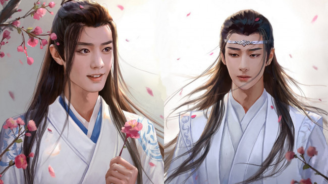 Обои картинки фото рисованное, кино,  мультфильмы, the, untamed, неукротимый, повелитель, чэньцин, мосян, тунсю, mo, dao, zu, shi, магистр, дьявольского, культа