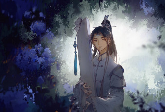 Картинка аниме mo+dao+zu+shi лань ванцзи гуцинь