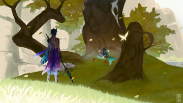 Картинка аниме genshin+impact genshin impact