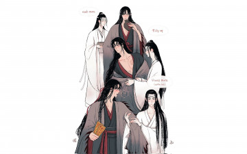 Картинка аниме mo+dao+zu+shi лань ванцзи вэй усянь