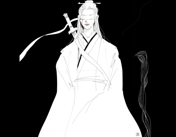 Обои картинки фото аниме, mo dao zu shi, сяо, синчень