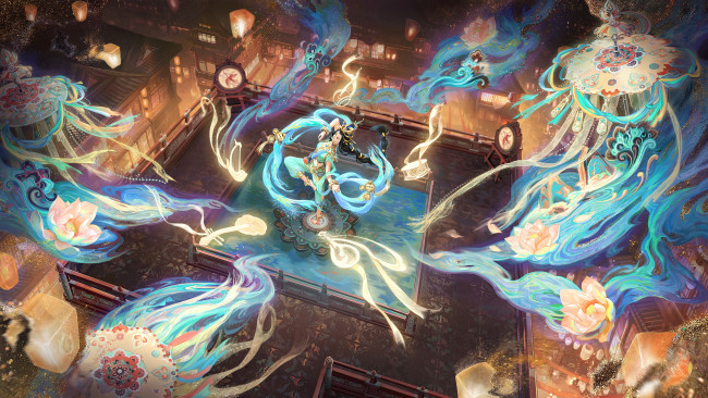 Обои картинки фото honor of kings, видео игры, девушка