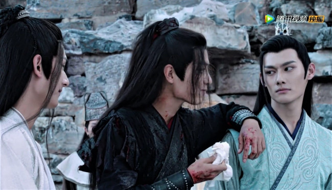 Обои картинки фото кино фильмы, the untamed, не, хуайсан, вэй, усянь, цзян, чэн