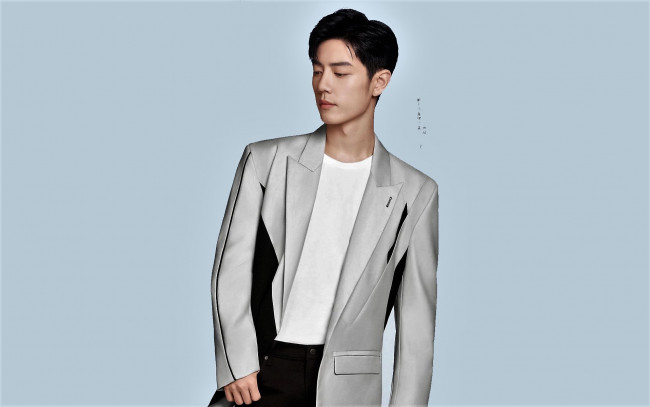 Обои картинки фото мужчины, xiao zhan, актер, пиджак