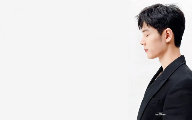 Обои картинки фото мужчины, xiao zhan, актер, пиджак, профиль