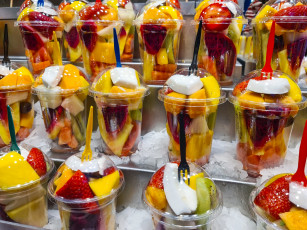 Картинка еда фрукты +ягоды ягоды кусочки