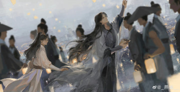 Картинка sha+po+lang аниме китай мужчины