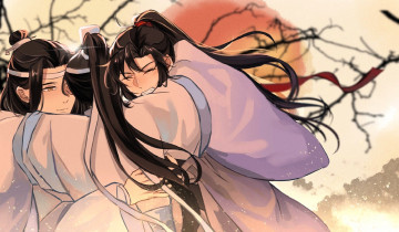 Картинка аниме mo+dao+zu+shi лань сычжуй ванцзи вэй усянь