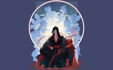 Картинка аниме mo+dao+zu+shi вэй усянь призраки