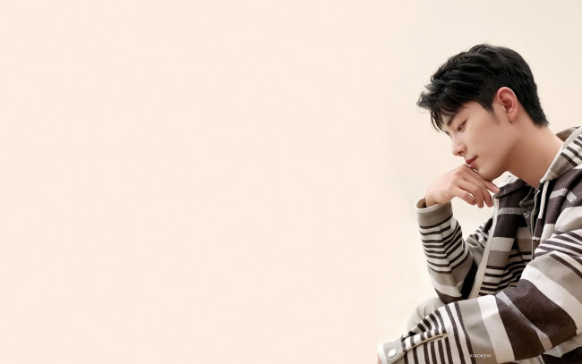 Обои картинки фото мужчины, xiao zhan, актер, куртка