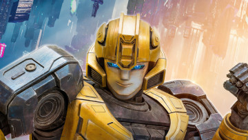 Картинка transformers+one+ +2024+ мультфильмы transformers+one трансформеры начало keegan michael key b127 bumblebee озвучка