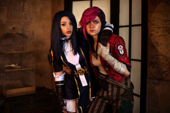 Картинка девушки мария+давыдова+ lady+melamori образы костюмы наряды косплей пара двери клетка