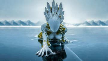 обоя 3д графика, существа , creatures, нейросети, графика, нейроарт, ai, art, нейронные, сети, рисунки, нейро, искусство, нейрографика, graphics, neuroart, neural, networks, drawings, neuro, neurography