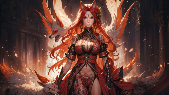 Обои картинки фото фэнтези, красавицы и чудовища, нейросети, графика, нейроарт, ai, art, нейронные, сети, рисунки, нейро, искусство, нейрографика, graphics, neuroart, neural, networks, drawings, neuro, neurography