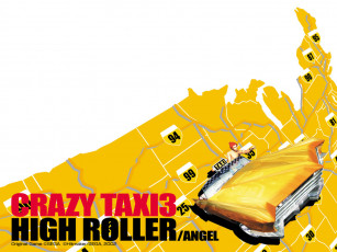обоя crazy, taxi, видео, игры, high, roller