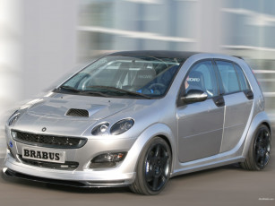 Картинка smart forfour brabus concept автомобили