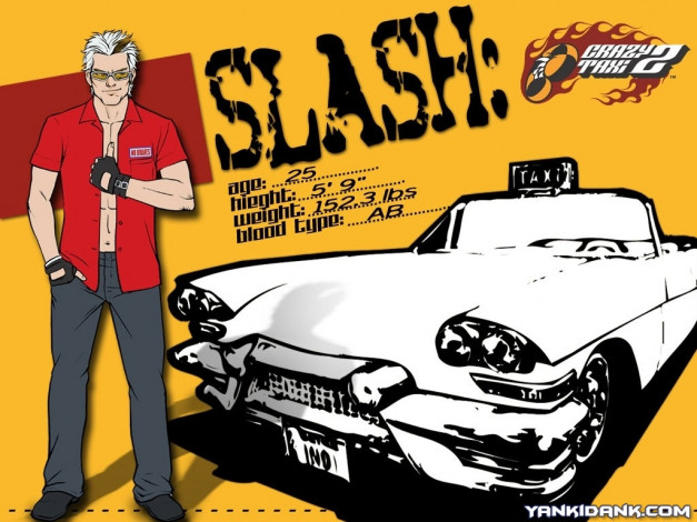 Обои картинки фото crazy, taxi, видео, игры