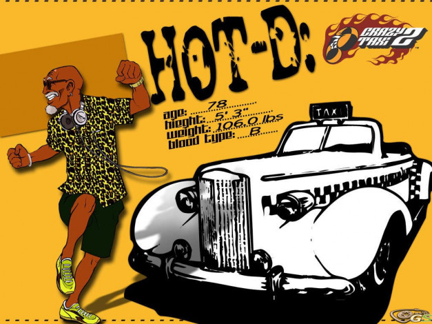 Обои картинки фото crazy, taxi, видео, игры