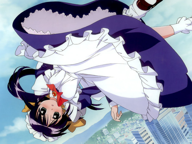 Обои картинки фото dusty, moyle, аниме, mahoromatic