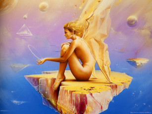 Картинка фэнтези ангелы