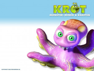 обоя видео, игры, krot, monster, minen, raketen