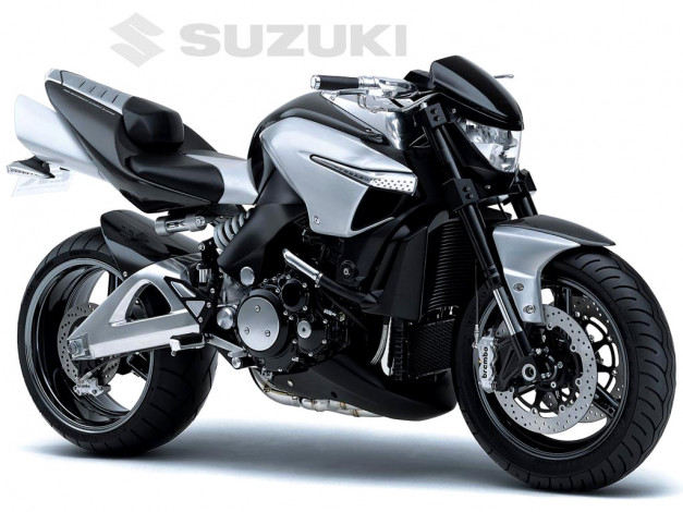 Обои картинки фото мотоциклы, suzuki