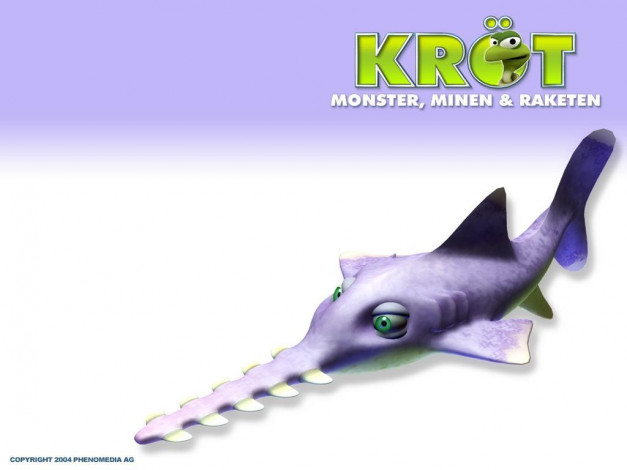 Обои картинки фото видео, игры, krot, monster, minen, raketen