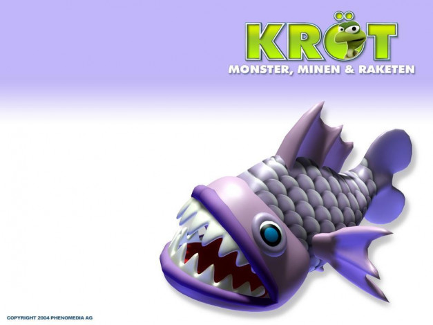 Обои картинки фото видео, игры, krot, monster, minen, raketen