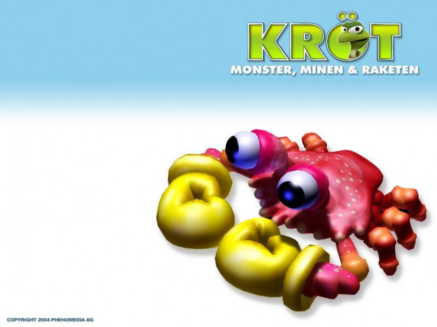 Обои картинки фото видео, игры, krot, monster, minen, raketen