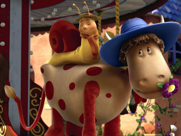 Обои картинки фото волшебное, путешествие, мультфильмы, the, magic, roundabout
