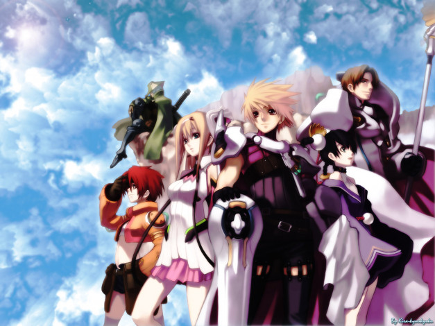 Обои картинки фото аниме, ar, tonelico