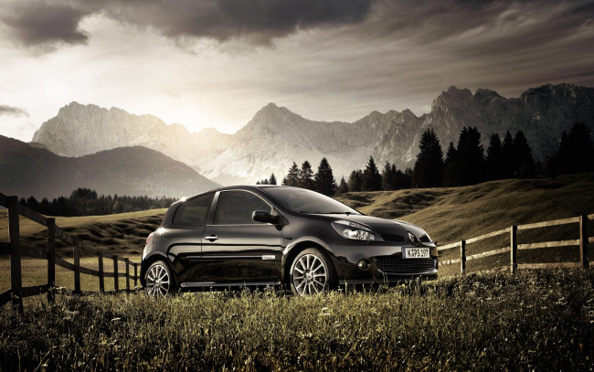 Обои картинки фото автомобили, renault