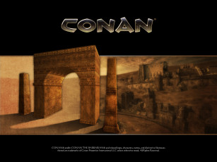 Картинка видео игры conan the dark axe