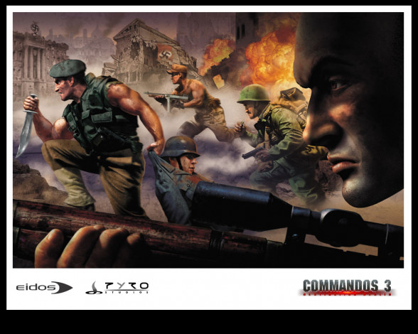 Обои картинки фото видео, игры, commandos, destination, berlin