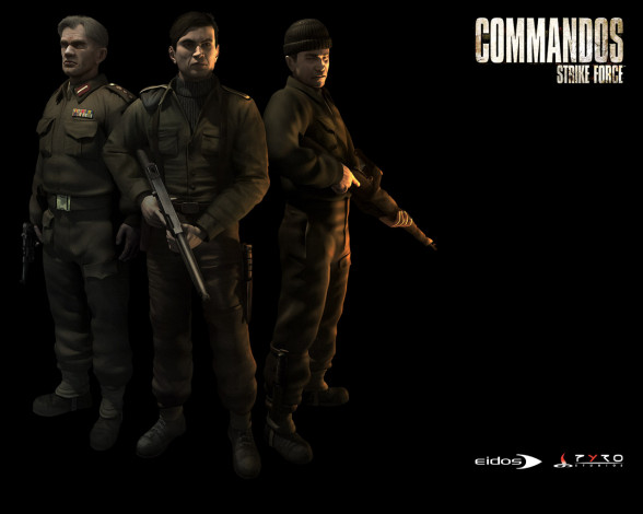 Обои картинки фото видео, игры, commandos, strike, force