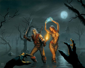 Картинка фэнтези маги