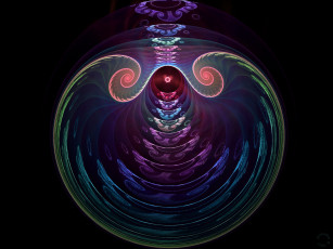 Картинка 3д графика fractal фракталы фон абстракция узор