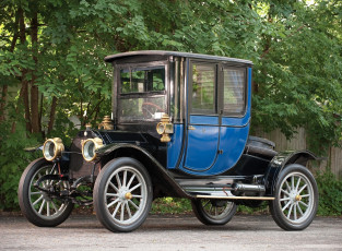 Картинка автомобили классика автомобиль дорога деревья забор