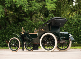 Картинка автомобили классика деревья дорога автомобиль